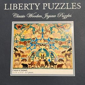 Liberty Puzzle - Cutout of Animals